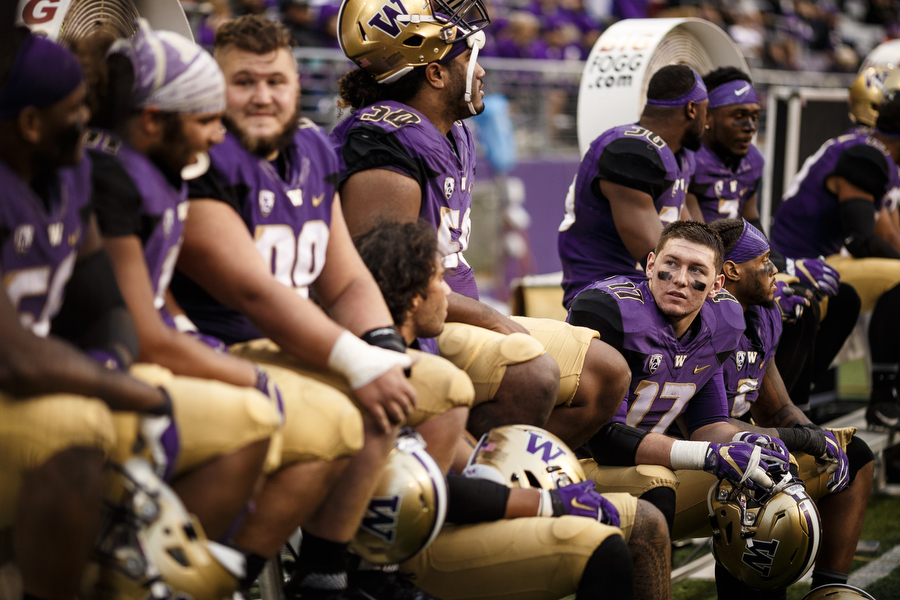 The University of Washington plays Portland State at Alaska Airlines Field at Husky Stadium, Saturday, September 17, 2016. (Photo by JORDAN STEAD | www.redboxpictures.com)